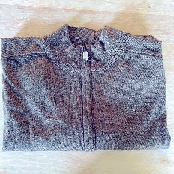 CUTTER and Buck men’s long sleeve dress jersey sweater. Size Large/ Gran… - Picture 4 of 5